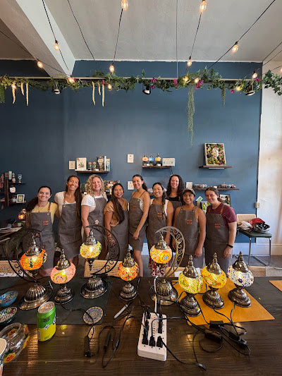Turkish Lamp Making Class in Los Angeles - KraftStories