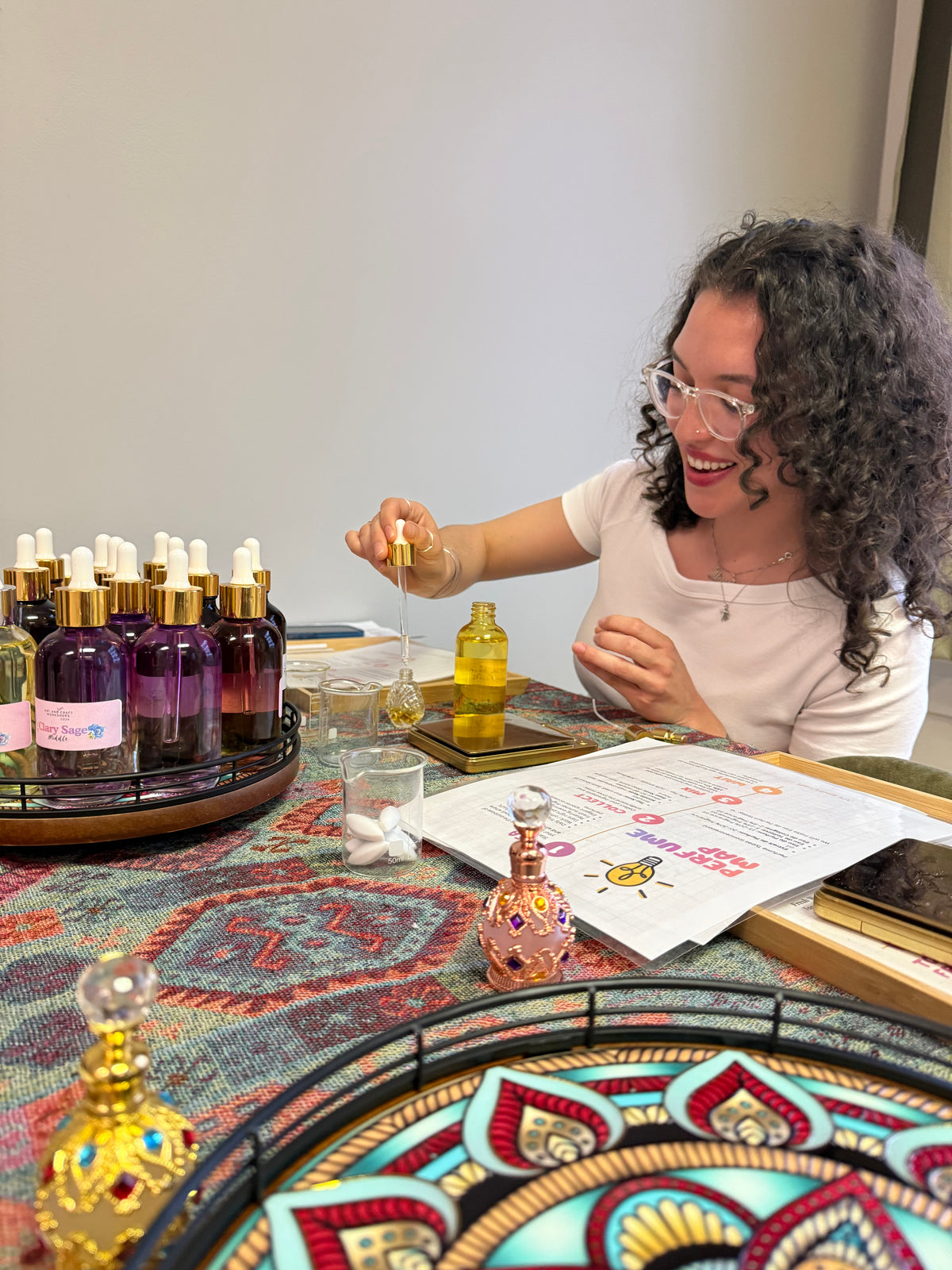 Aromatherapy Perfume Making Workshop in California - KraftStories
