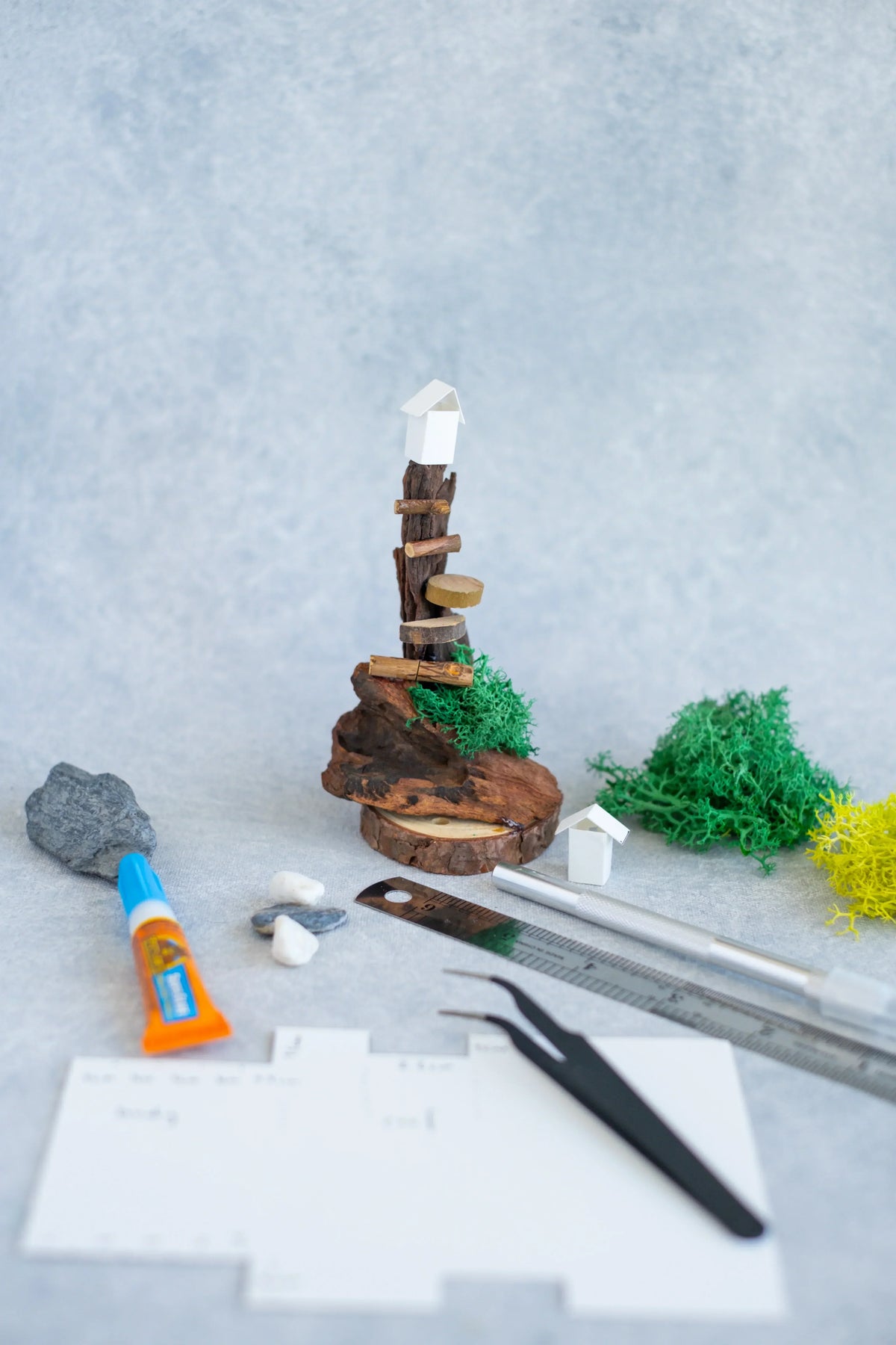 Arts & Craft Class, birthday party activity, date, Miniature Fantasy Landscape Making Workshop in Honolulu - KraftStories