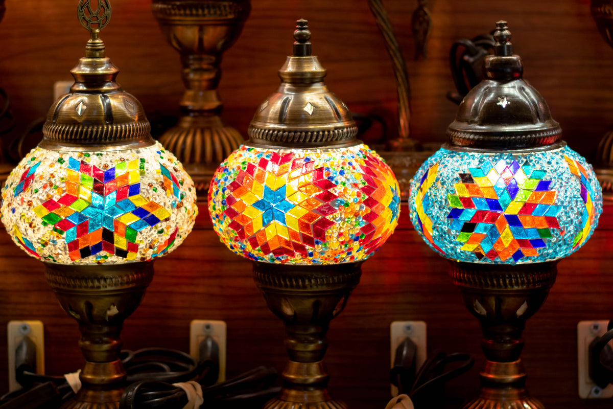Turkish Mosaic Lamp Making Class in Rochester Hills
