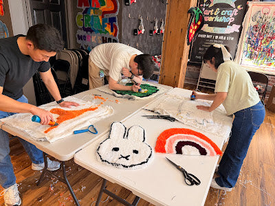 Rug Tufting Class in Los Angeles - KraftStories