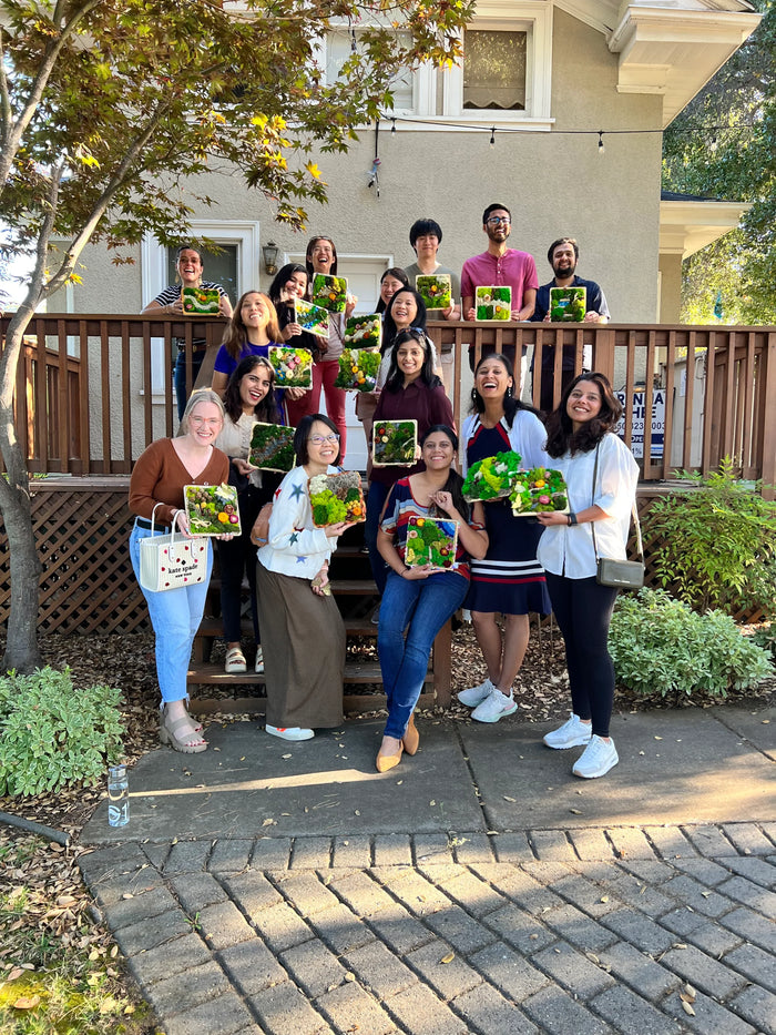 Moss Wall Art Workshop in Los Angeles - KraftStories