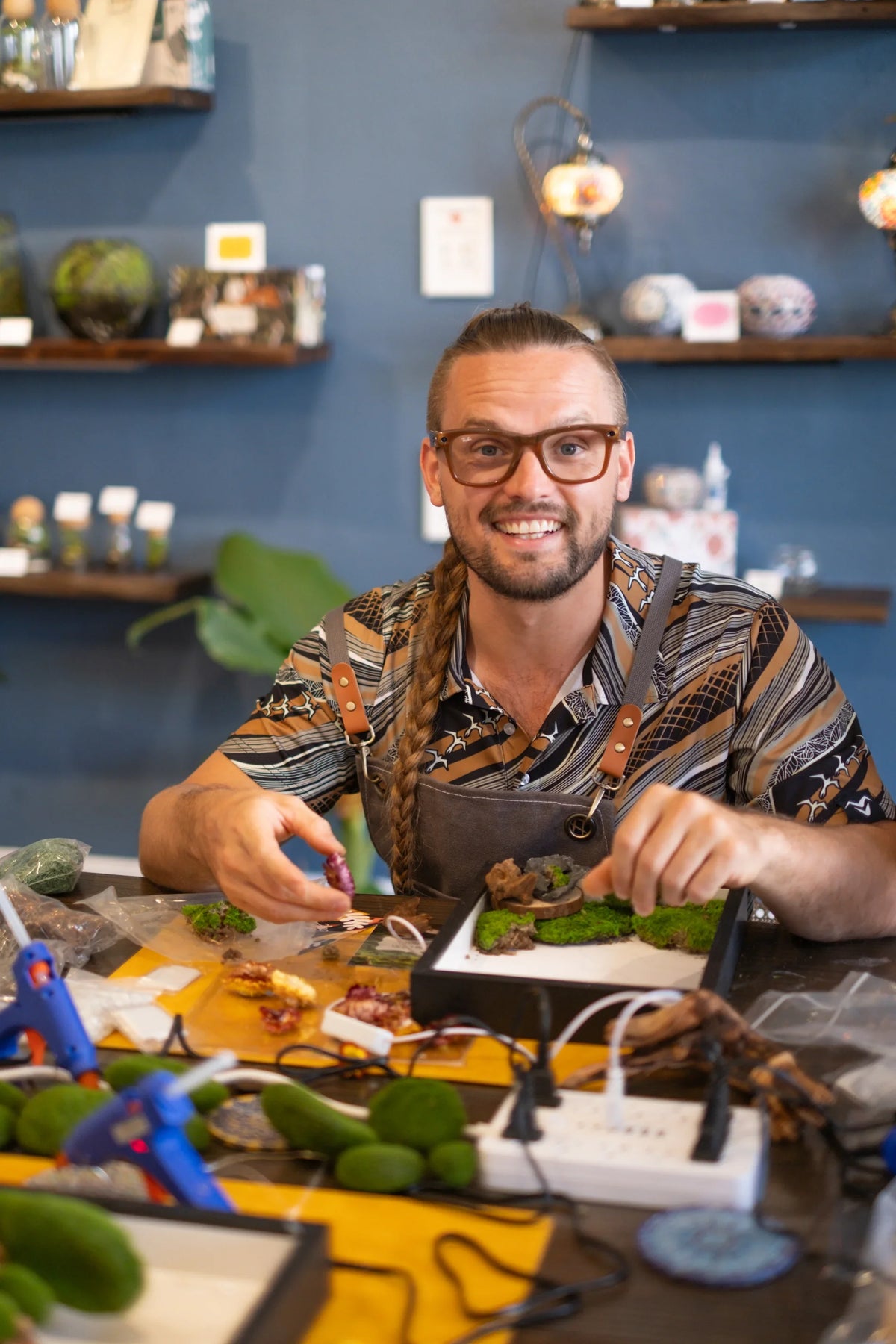 Moss Wall Art Workshop in Los Angeles - KraftStories