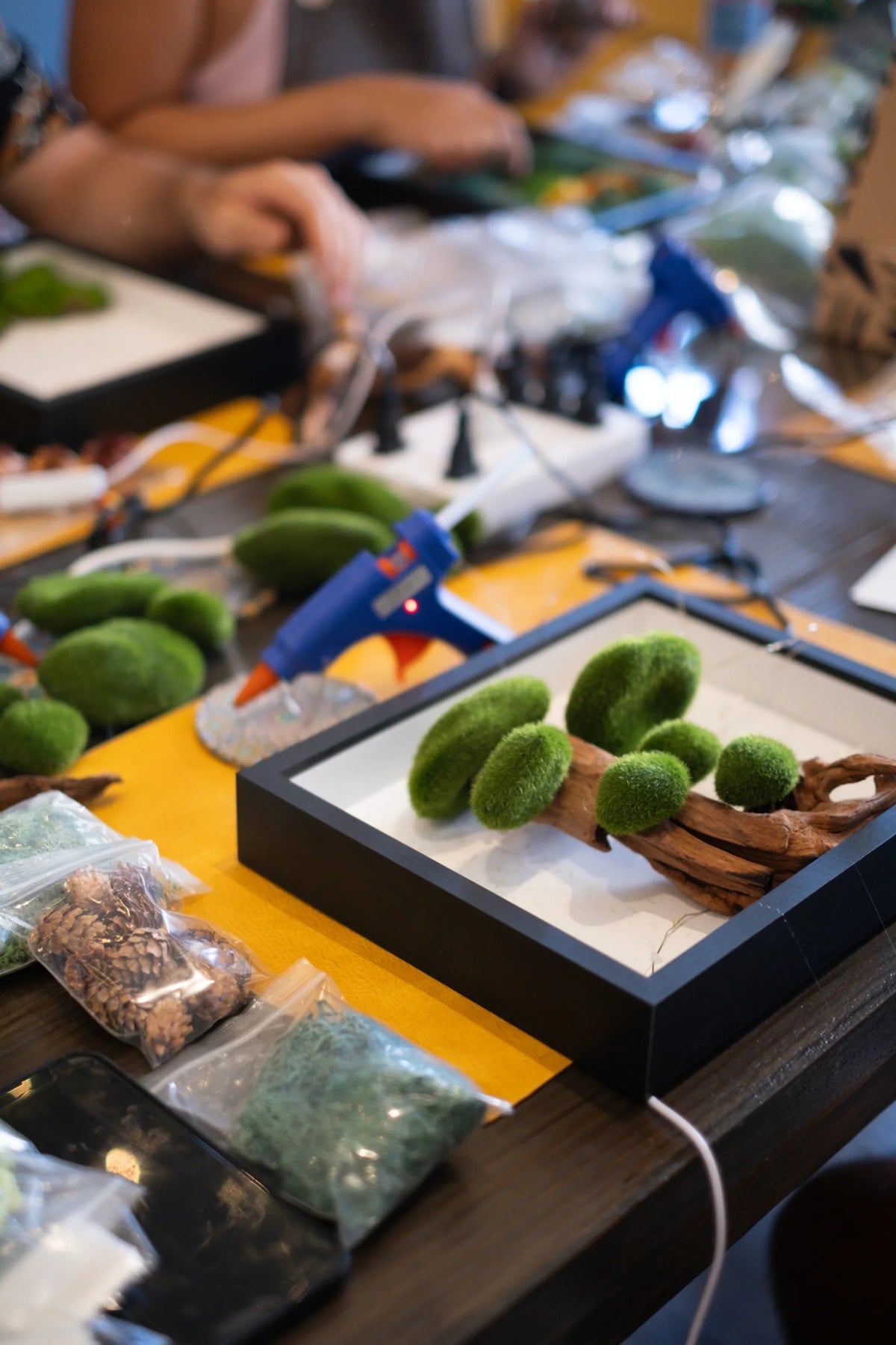 Moss Wall Art Workshop in Los Angeles - KraftStories