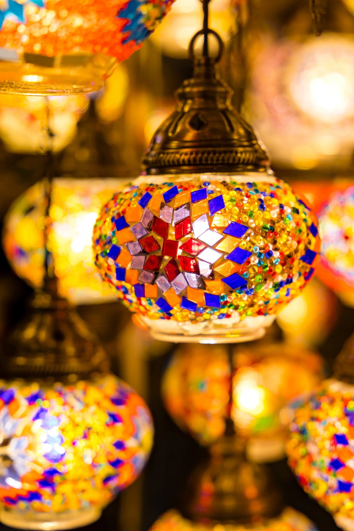 Virtual team building event, Online Turkish Mosaic Lamp Workshop - KraftStories