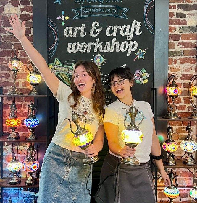 Make Turkish Mosaic Lamp Workshop - KraftStories