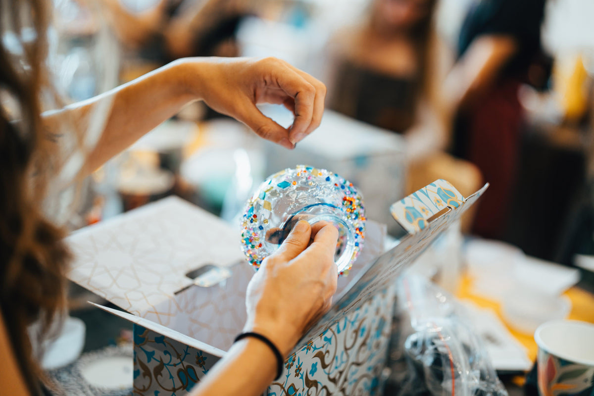 Make Turkish Mosaic Lamp Workshop - KraftStories