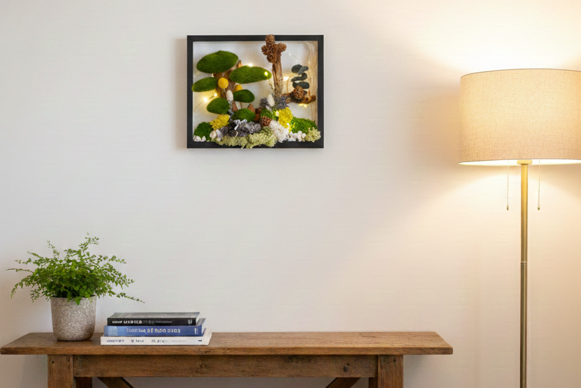 Zen Moss Wall Art Workshop - KraftStories