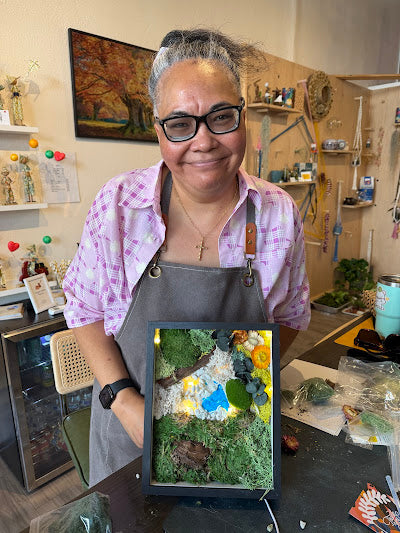 Moss Wall Art Workshop in Los Angeles - KraftStories