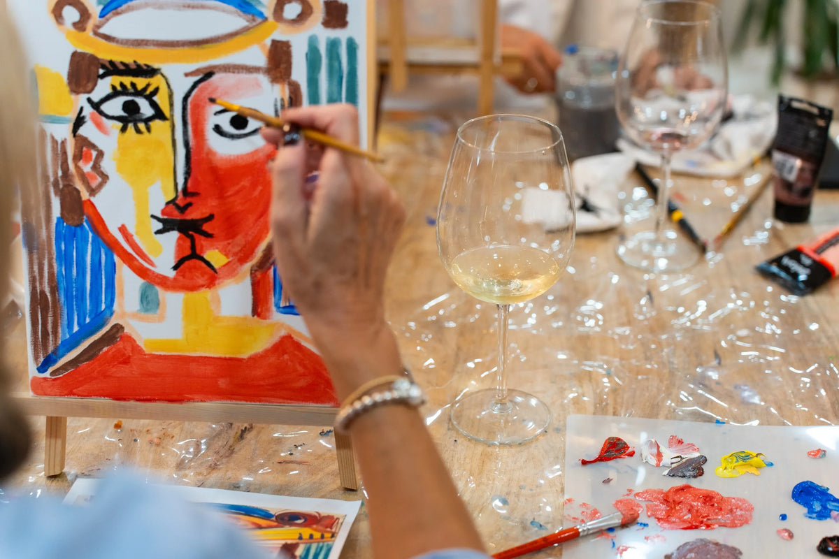 2 Hour Wood & Canvas Painting Class