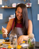 Arts & Craft Class New York, birthday, date idea, team building NYC, Self-Sustaining Terrarium Workshop - KraftStories