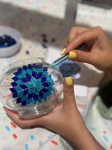 Arts and Craft Classes Irvine, Date idea, Birthday Activity, Team building activity, Turkish Mosaic Lamp Workshop In Irvine