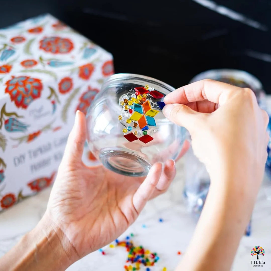 Participants are engaged in an immersive guided crafting workshop during a birthday event at KraftStories NYC.