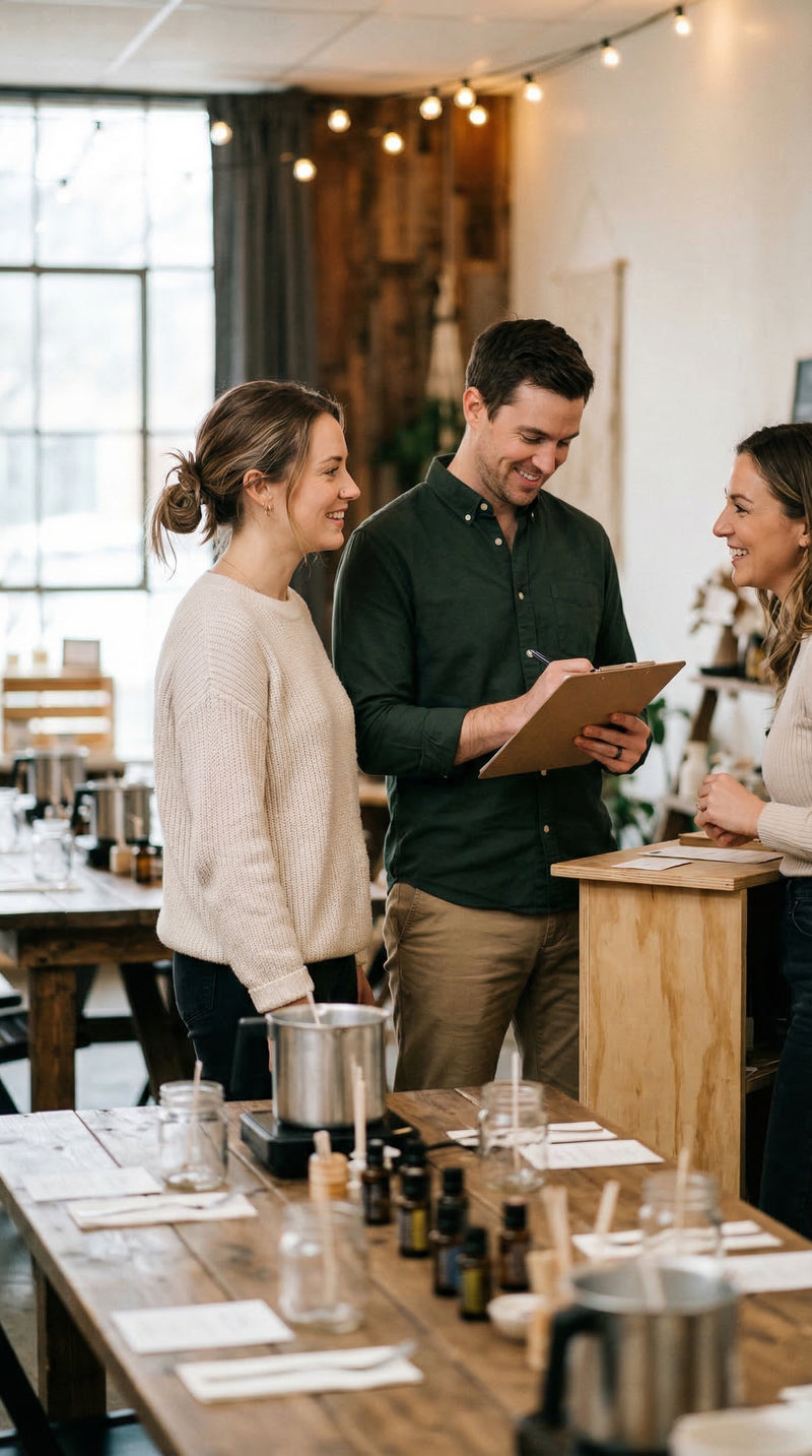 Book a time that is not rushed