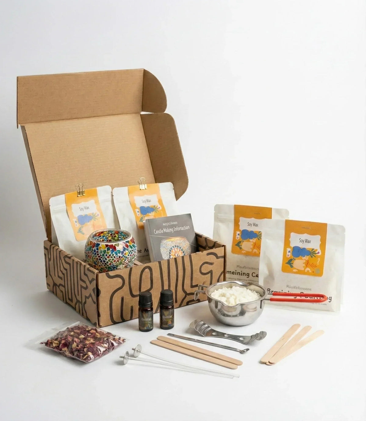Virtual team building event, Meditate & Make Candles Workshop - KraftStories