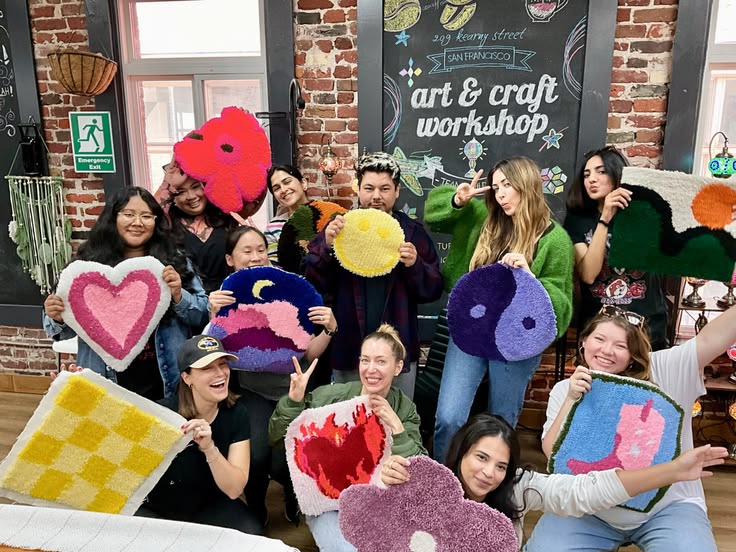 rug team building event in San Jose