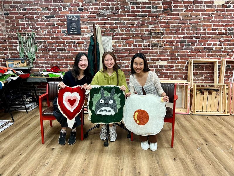 tufting workshop in San Francisco