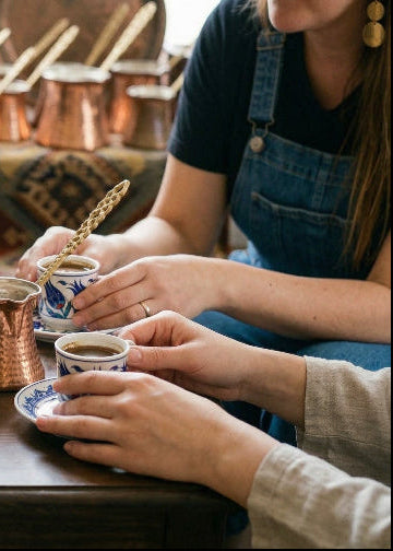 Turkish coffee tradition