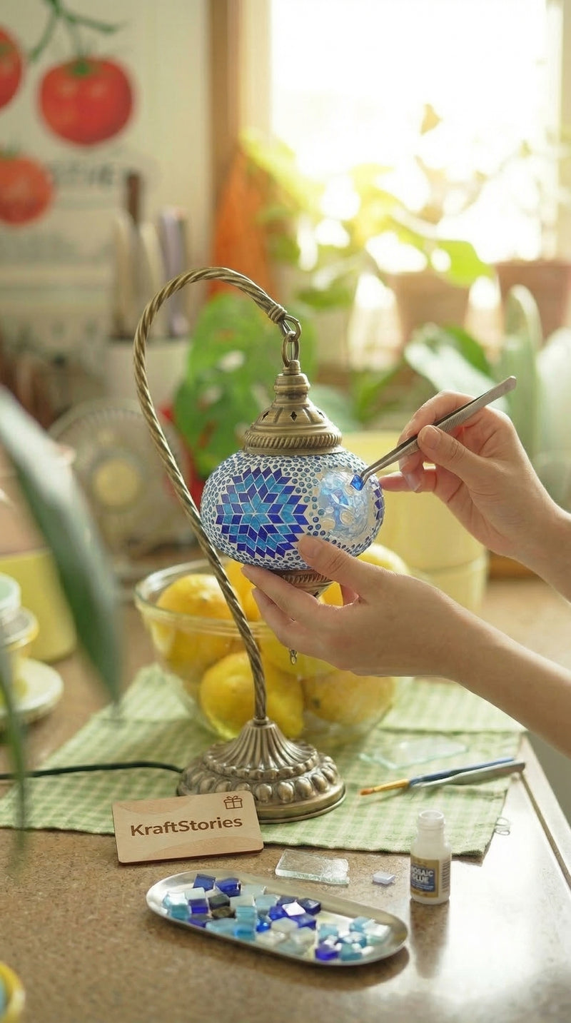 Virtual Turkish Mosaic Lamp experience