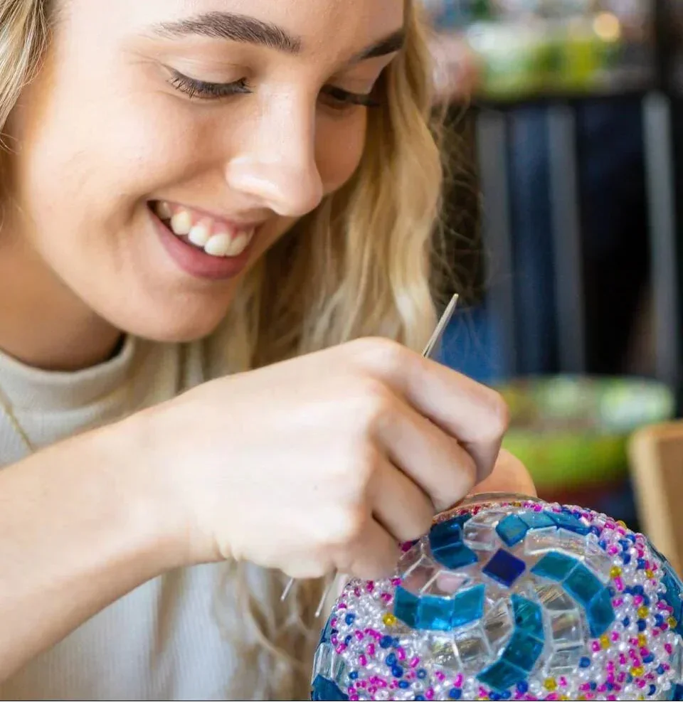 Make Turkish Mosaic Lamp Workshop - KraftStories