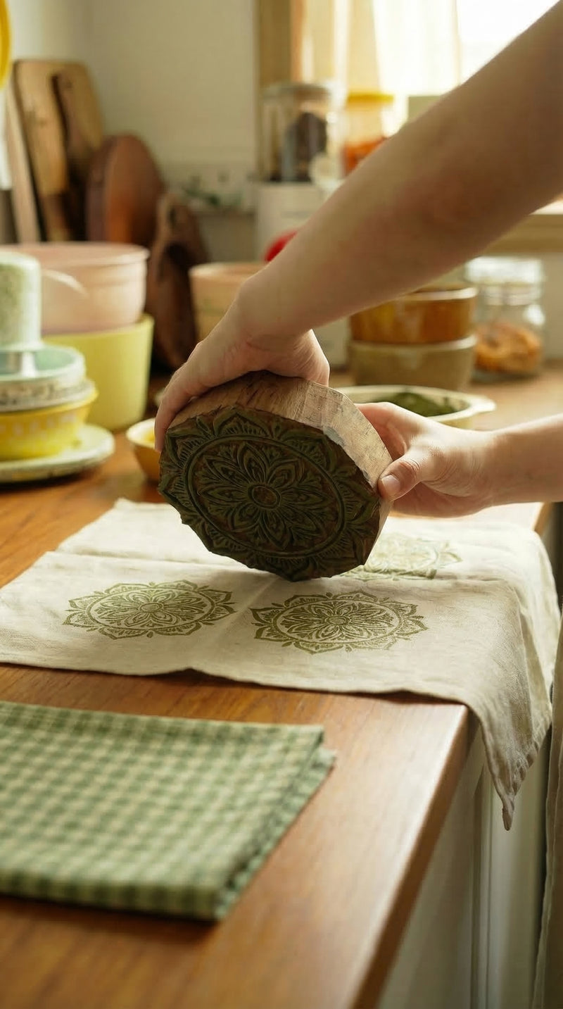 Virtual Block Printing experience