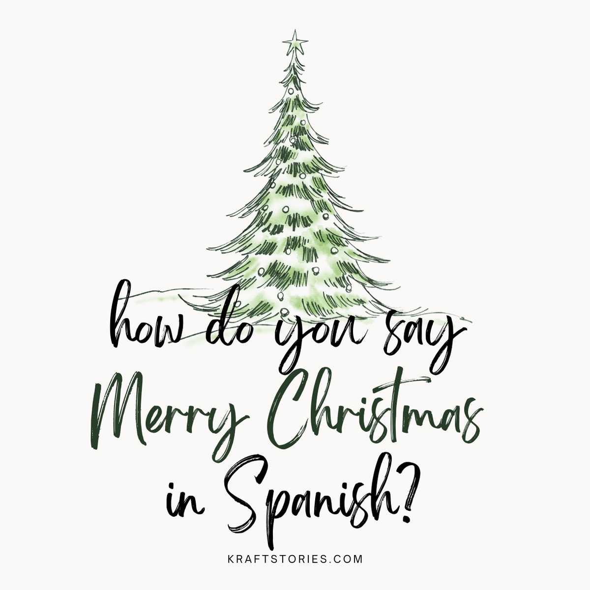 Christmas trivia for kids: how do you say Merry Christmas in Spanish