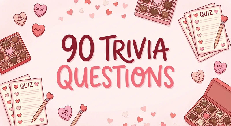 90 Fun Valentine’s Day Trivia Questions and Answers for Private Parties (Free PDF)