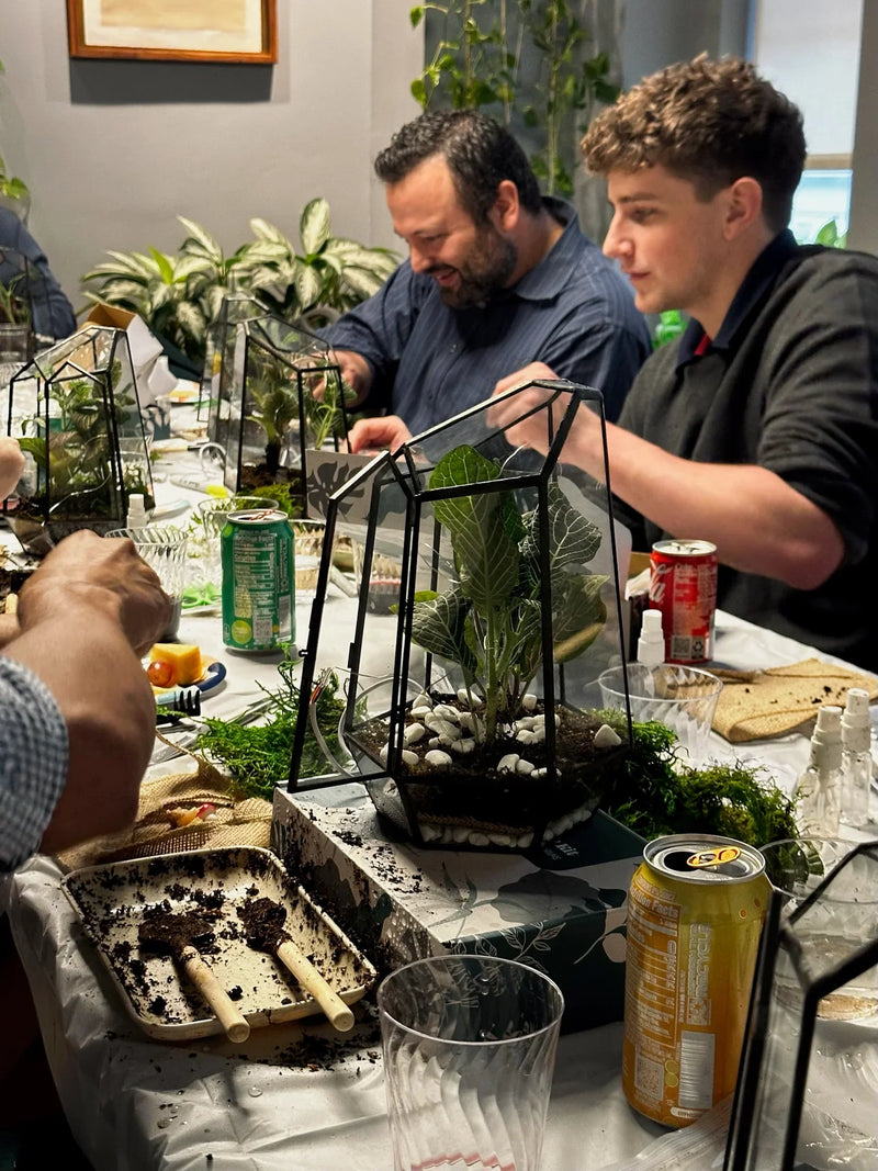 Plant & Terrarium Workshops NYC FiDi