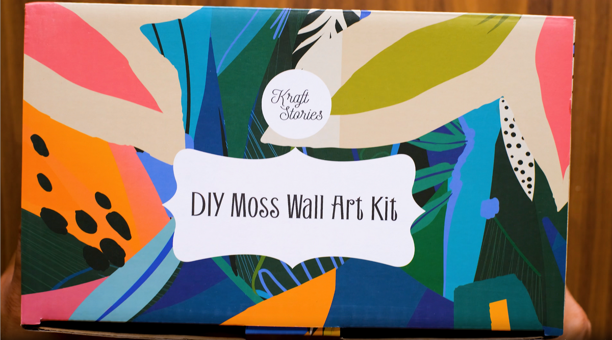 Receive a Complete Moss Wall Art Kit