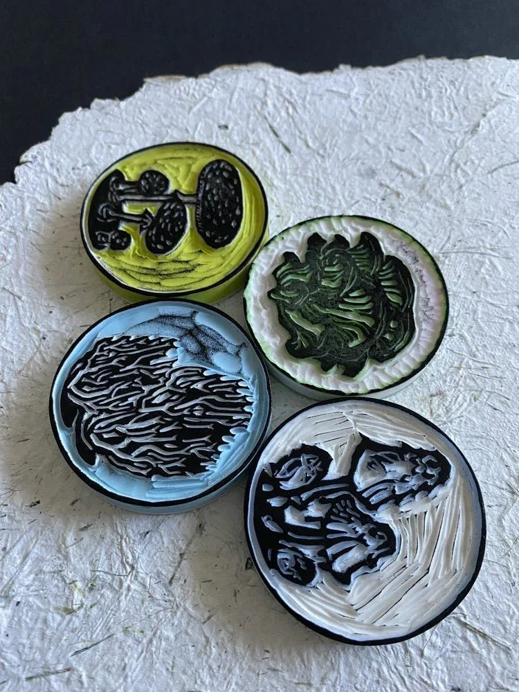 Tote Bag Block Printing