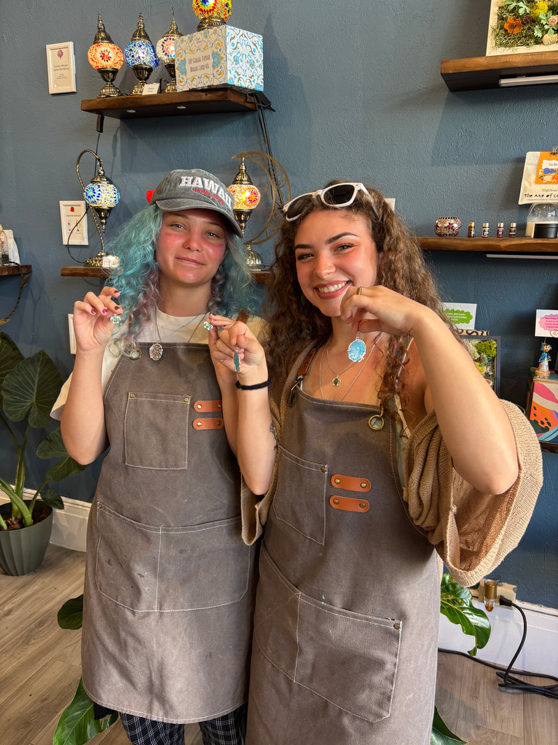 Floral Resin Jewelry Class