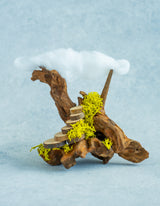 DIY Fairy House Kit for Adults - Create Miniature Worlds with Natural Driftwood