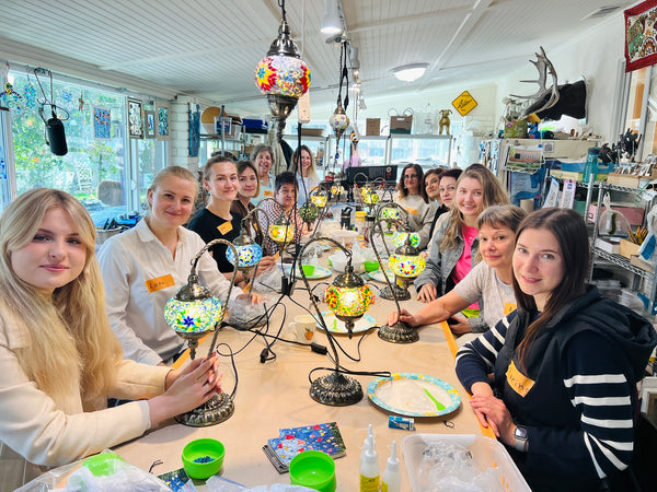 Turkish Lamp Making Class Los Angeles