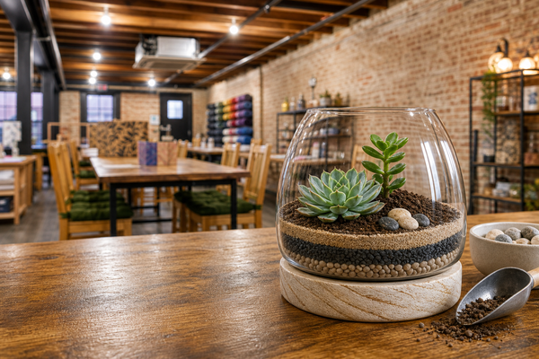 Succulent Terrarium Workshop