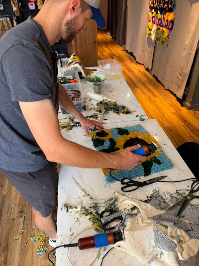 Rug Tufting Class in Los Angeles - KraftStories