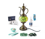 Wholesale DIY Aladdin Turkish Mosaic Lamp Kit - Stunning handcrafted mosaic lamp, perfect for adding a touch of warm ambiance to any space.