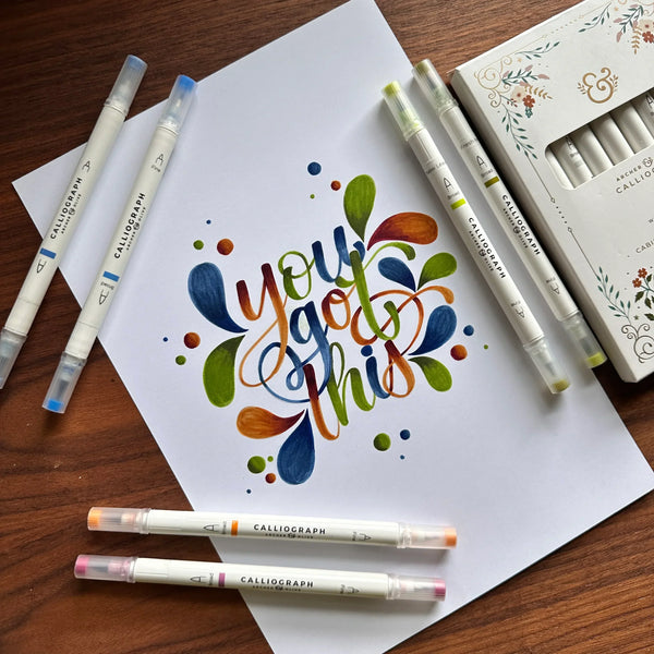 Virtual Easy Hand Lettering Class | Online class & kit