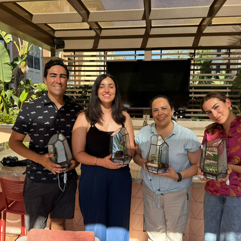 Terrarium and Wine Workshop in Irvine