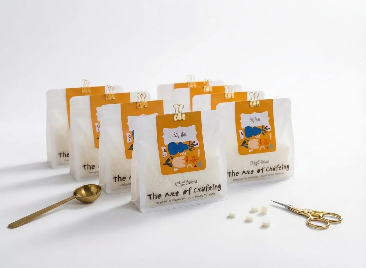 Candle Making Kit with Turkish Mosaic Candle Holders - KraftStories