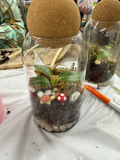 Terrarium Workshop in Los Angeles - KraftStories