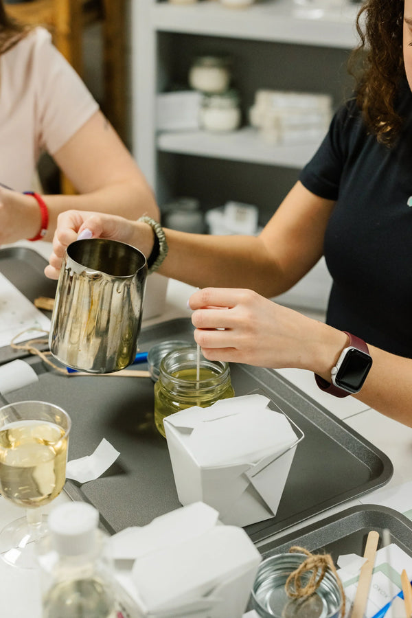 Soy Candle Making