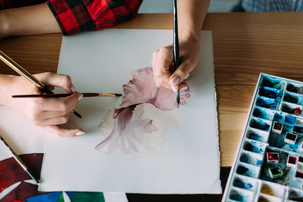 Paint Sacred Patterns with Watercolor