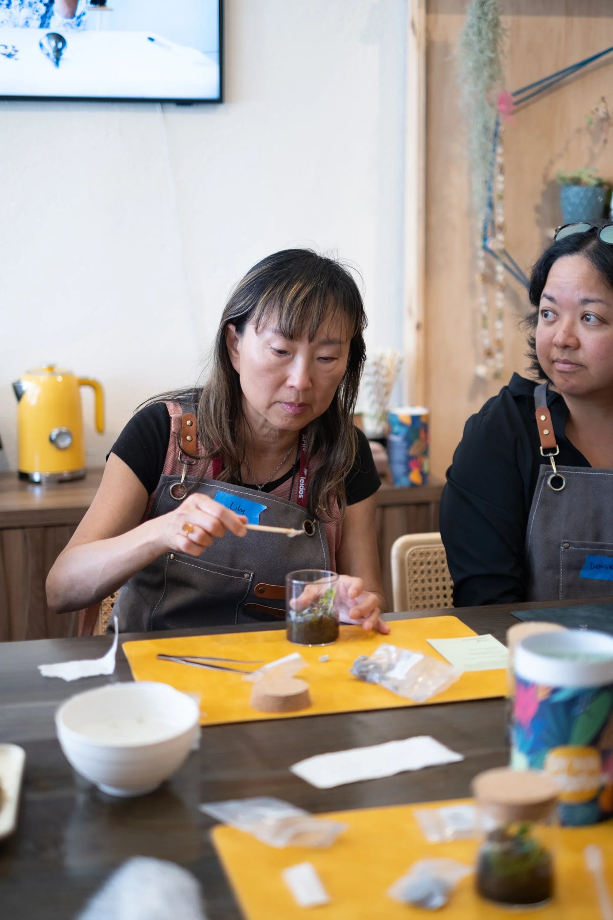 Arts & Craft Class New York, birthday activity, date idea, team building New York, Make a Mini Terrarium - KraftStories