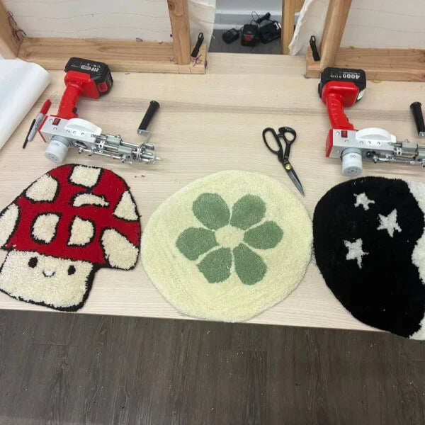 Custom Rug Tufting Class in Texas