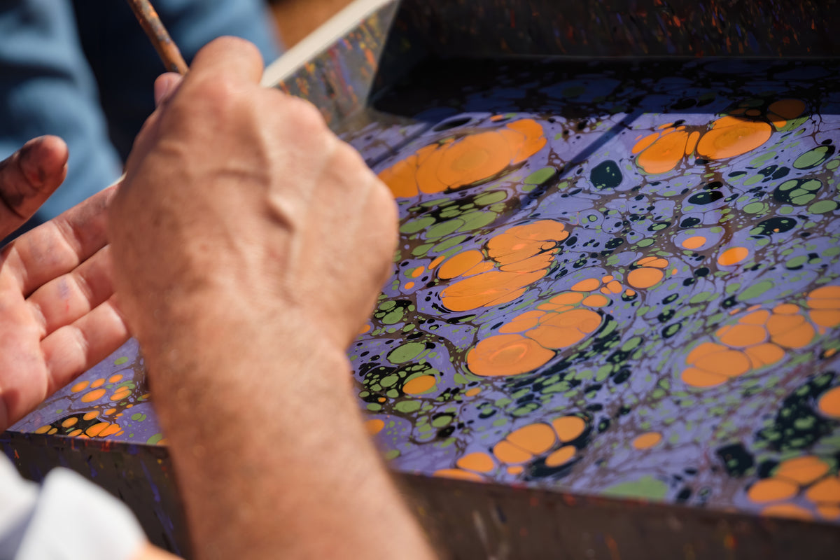 Ebru: Turkish Art of Marbling