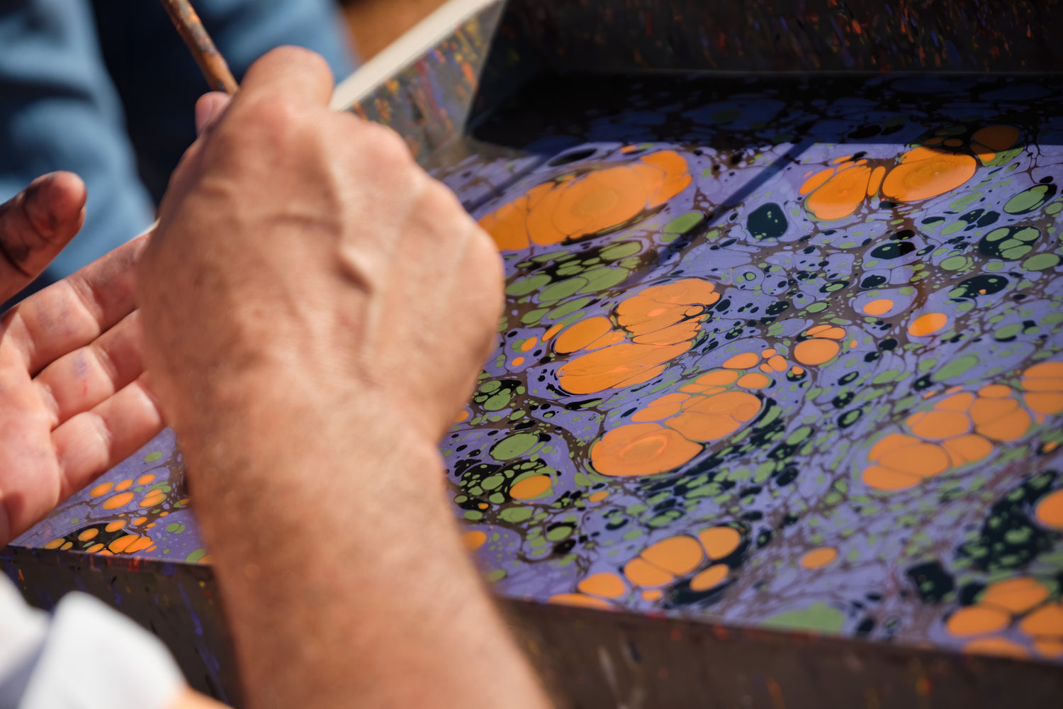 Ebru: Turkish Art of Marbling