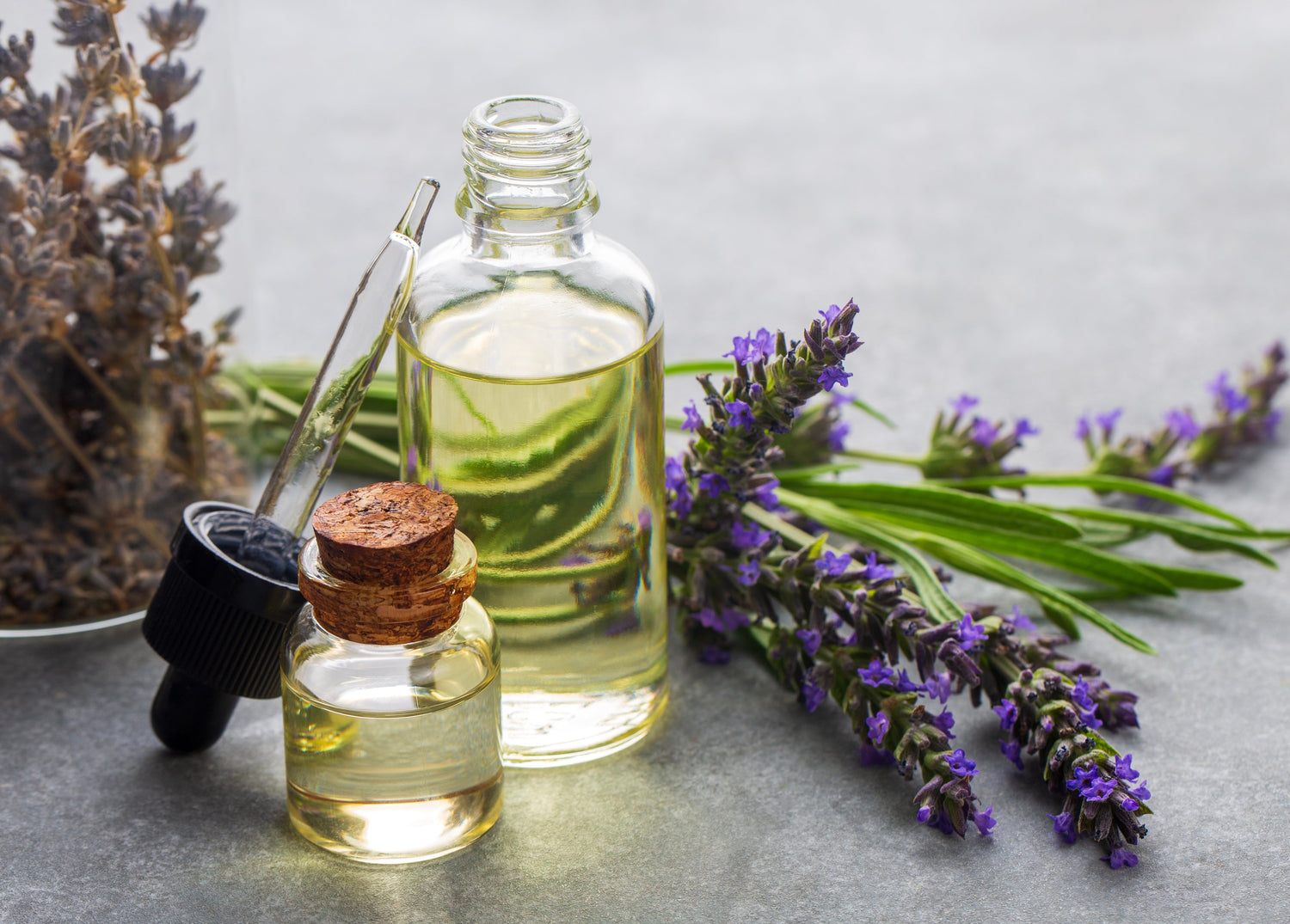Bottling a finished custom perfume blend