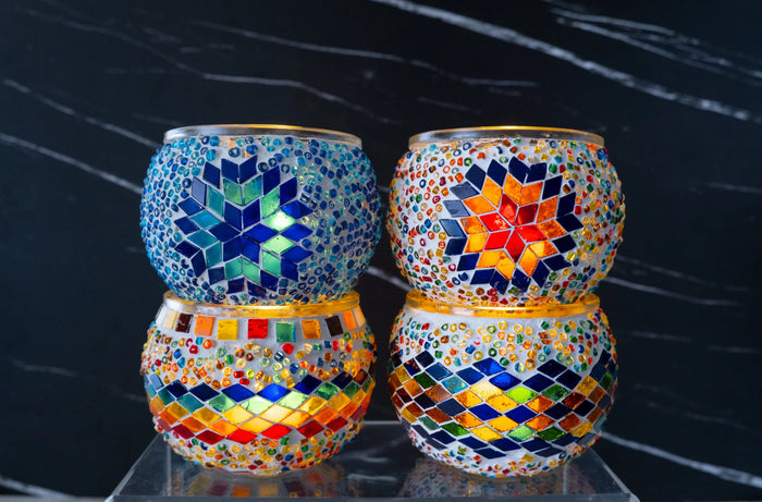 Mosaic Candle Holder Workshop - KraftStories