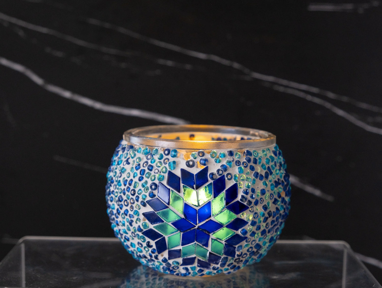 Mosaic Candle Holder