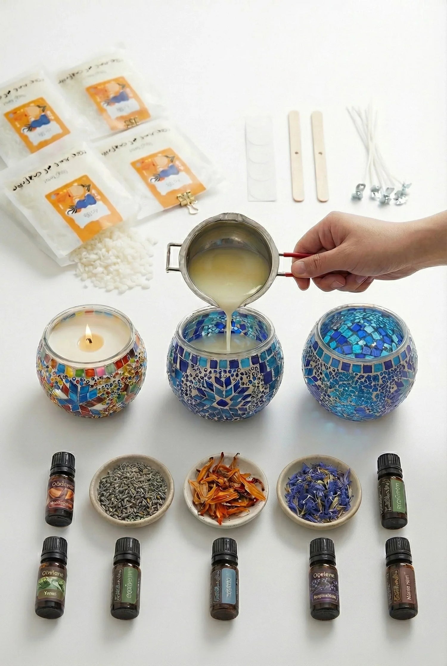 Soy Candle Making